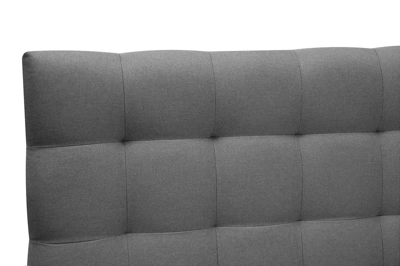 HVILA Classic Komplett Sängpaket 180x200 cm Kontinentalsäng med rutad sänggavel - Grå - Products - Möbler - Säng - Kontinentalsäng