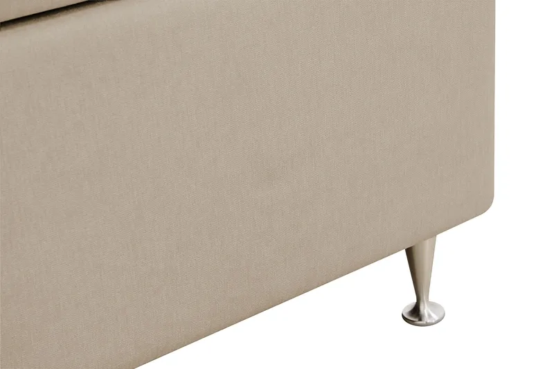 HVILA Lyx Kontinentalsäng 160x200 cm - Beige - Products - Möbler - Säng - Kontinentalsäng