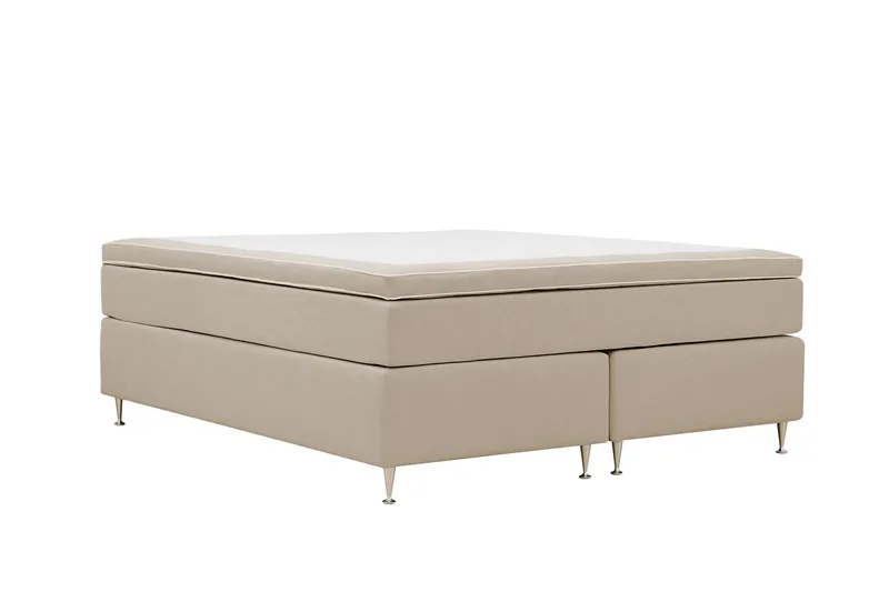 HVILA Lyx Kontinentalsäng 160x200 cm - Beige - Products - Möbler - Säng - Kontinentalsäng