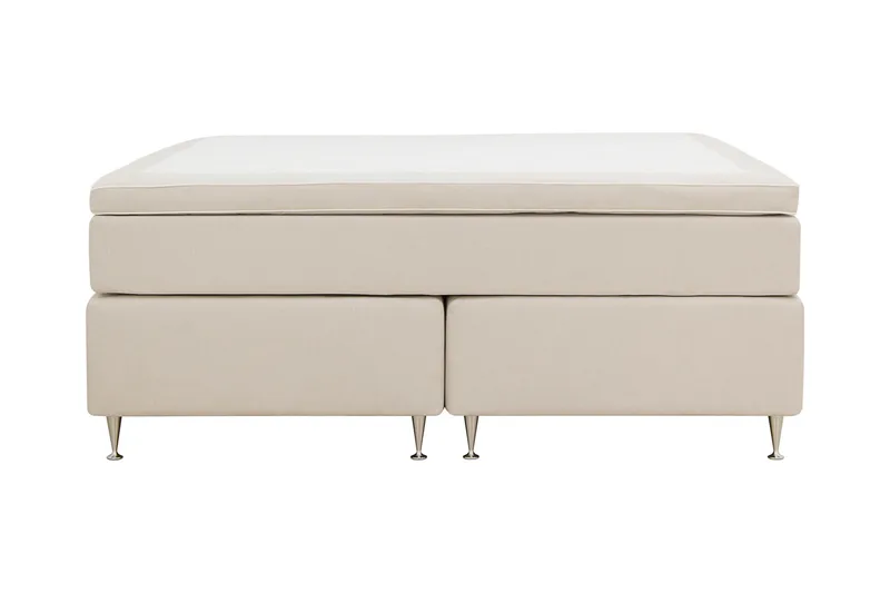 HVILA Lyx Kontinentalsäng 160x200 cm, Ljusbeige