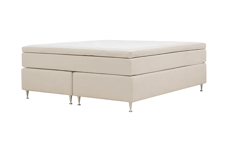 HVILA Lyx Kontinentalsäng 180x200 cm - Ljusbeige - Products - Möbler - Säng - Kontinentalsäng
