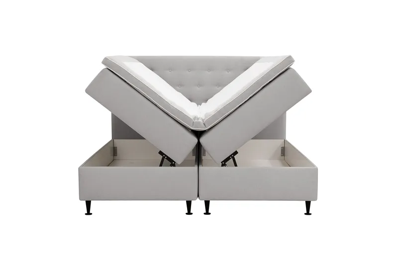 HVILA Plus Komplett Sängpaket med Förvaring 180x200 cm - Grå - Products - Möbler - Säng - Säng med förvaring