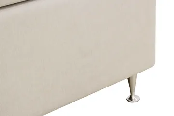 HVILA Premium Komplett Sängpaket 180x200 cm Kontinentalsäng med Sänggavel - Ljusbeige Tyg - Products - Möbler - Säng - Kontinentalsäng