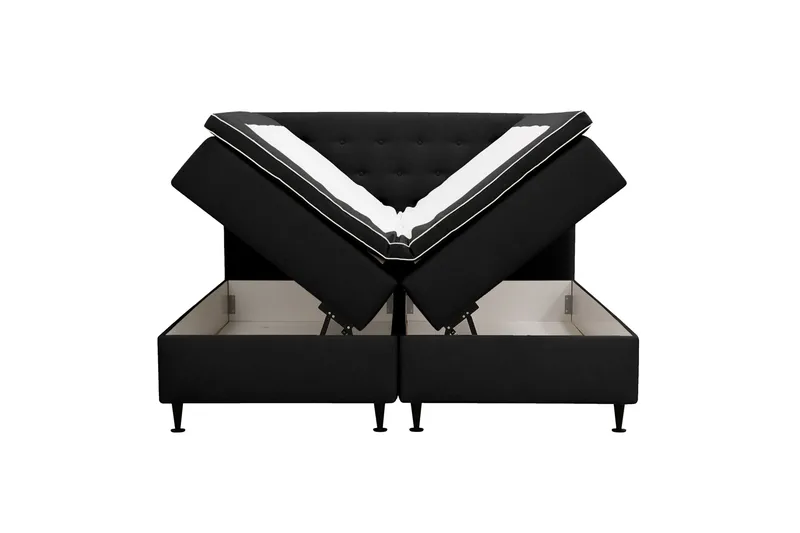 HVILA Plus Komplett Sängpaket med Förvaring 160x200 cm - Antracit - Products - Möbler - Säng - Enkelsäng