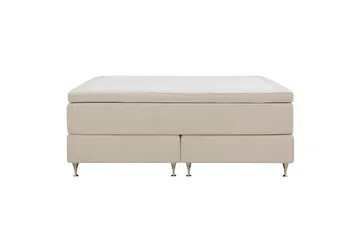 Utan sänggavel - Ljusbeige