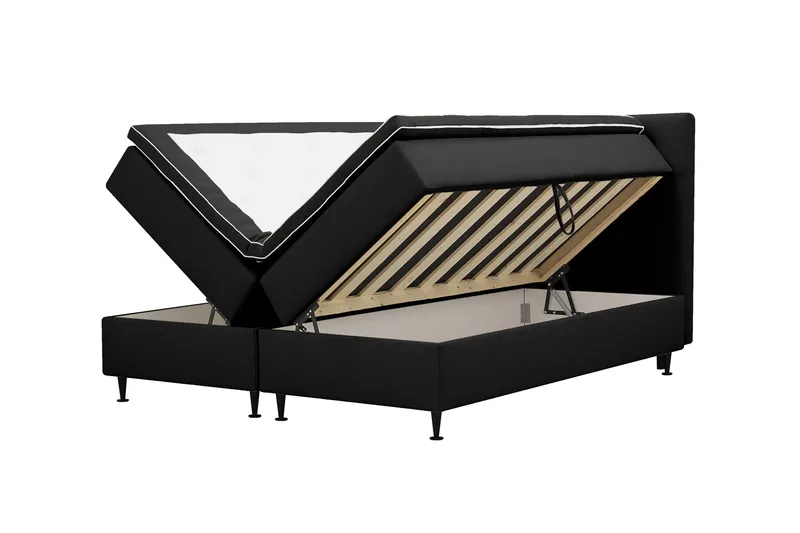 HVILA Plus Komplett Sängpaket med Förvaring 160x200 cm - Antracit - Products - Möbler - Säng - Enkelsäng