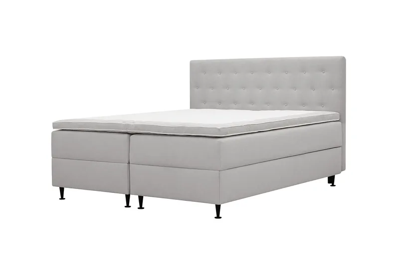 HVILA Plus Komplett Sängpaket med Förvaring 180x200 cm - Grå - Products - Möbler - Säng - Säng med förvaring