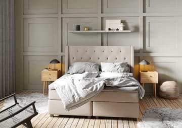 Imperia Kontinentalsäng 160x200 cm - Beige - Products - Möbler - Säng - Kontinentalsäng