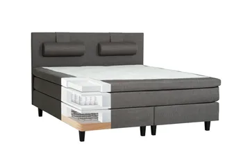 James Kontinentalsäng 180x200 cm - Ljusgrå - Products - Möbler - Säng - Kontinentalsäng