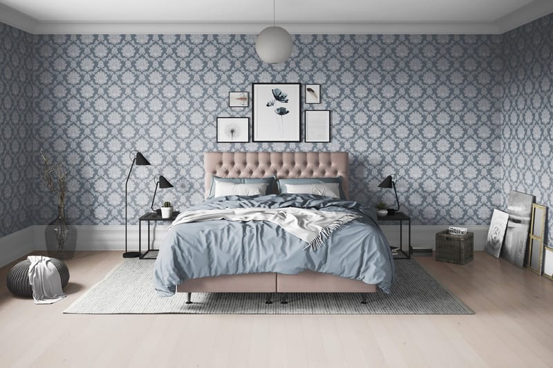 Joluma Kontinentalsäng Fast/Medium 160x200 cm, (+Fler val) 160x200 cm Vintagerose