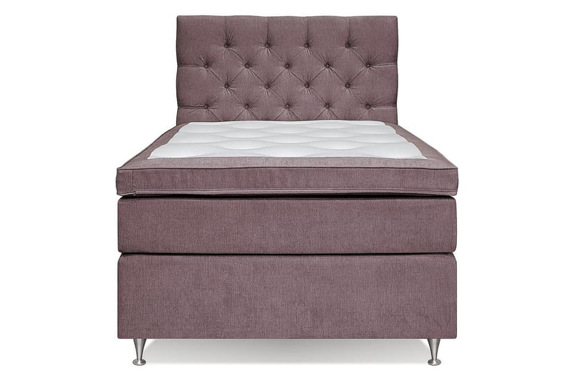 Joluma Sängpaket Fast 105x200 cm - (+Fler val) 105x200 cm Mörkrosa - Products - Möbler - Säng - Kontinentalsäng