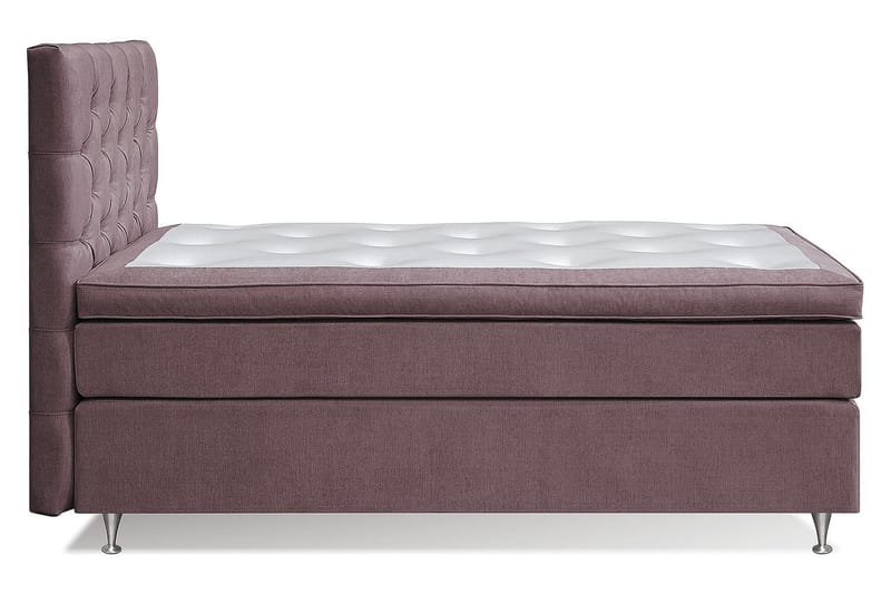 Joluma Sängpaket Fast 105x200 cm - (+Fler val) 105x200 cm Mörkrosa - Products - Möbler - Säng - Kontinentalsäng