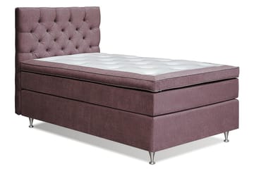 Joluma Sängpaket Fast 105x200 cm - (+Fler val) 105x200 cm Mörkrosa - Products - Möbler - Säng - Kontinentalsäng