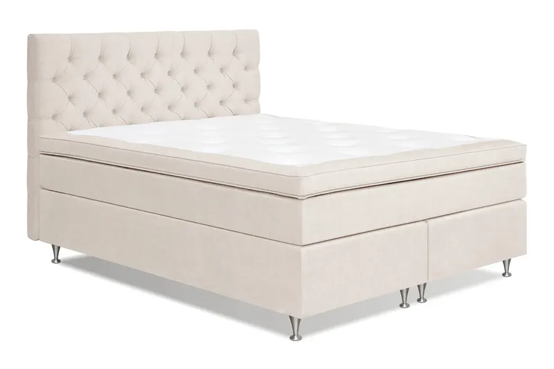 Joluma Sängpaket Fast 180x200 cm - Beige - Products - Möbler - Säng - Komplett sängpaket