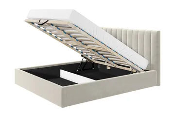 Laargard / Cosmo Sängram 120x200 cm - Blå - Products - Möbler - Säng - Sängram & sängstomme