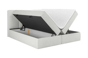Leckersbo Komplett Sängpaket Kontinentalsäng med förvaring 140x200 cm - Vit - Products - Möbler - Säng - Komplett sängpaket