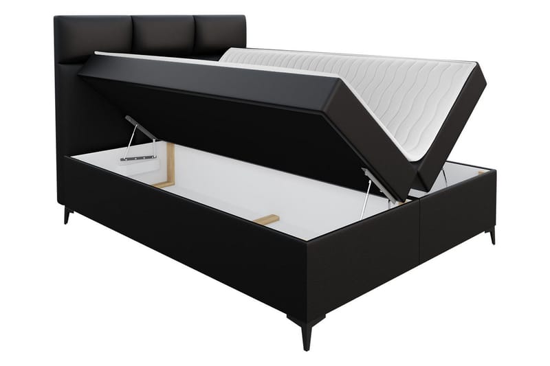 Leckersbo Sängpaket Kontinentalsäng 120x200 cm - Svart - Products - Möbler - Säng - Komplett sängpaket