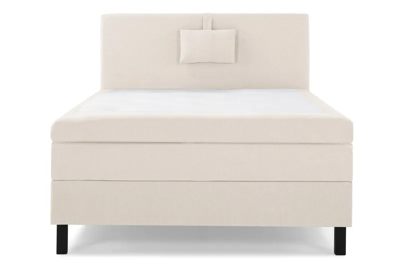 Lucky Komplett Sängpaket 120x200 Latex Slät Sänggavel  Na, Nackkudde Liten Beige