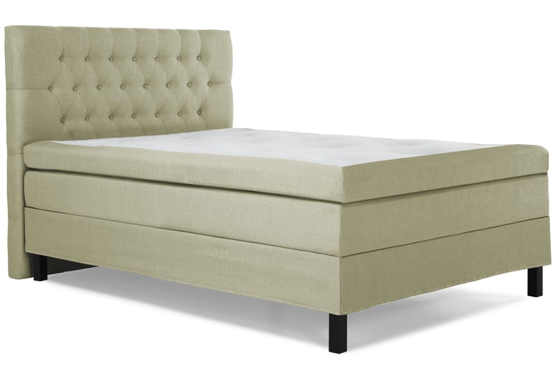 Lucky Komplett Sängpaket 120x200 Memory Diamant Sänggavel - Grön - Products - Möbler - Säng - Enkelsäng