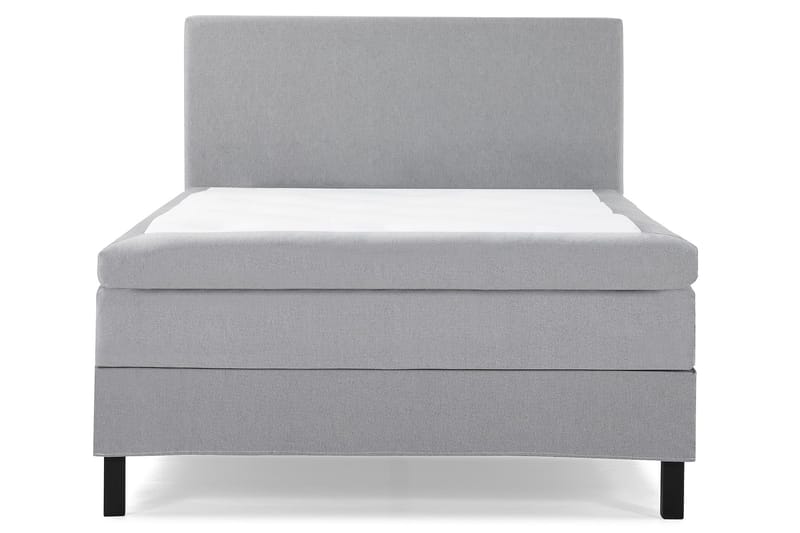 Lucky Komplett Sängpaket 120x200 Memory Slät Sänggavel  M, Mellangrå