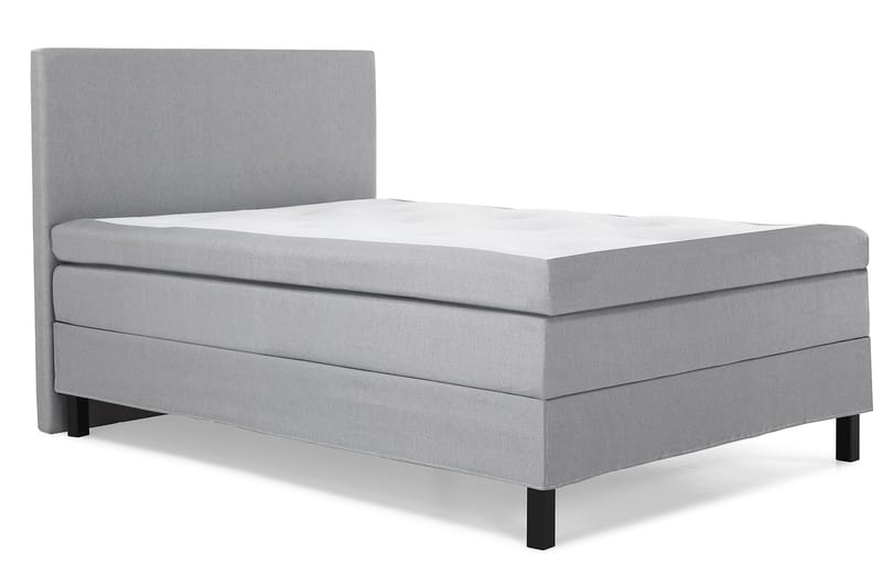 Lucky Komplett Sängpaket 120x200 Memory Slät Sänggavel  M - Mellangrå - Products - Möbler - Säng - Enkelsäng