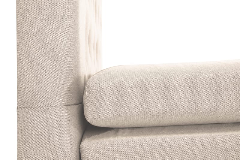 Lucky Komplett Sängpaket 120x200 Polyeter Diamant Sänggavel - Nackkudde Liten Beige - Products - Möbler - Säng - Enkelsäng