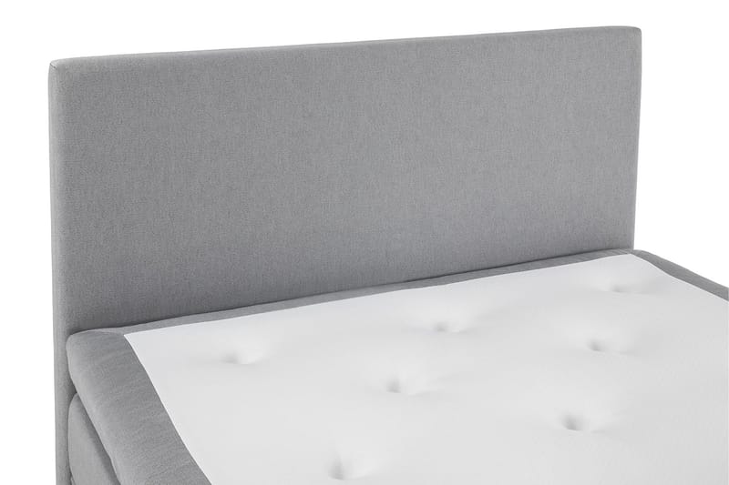 Lucky Komplett Sängpaket 120x200 Polyeter Slät Sänggavel - Mellangrå - Products - Möbler - Säng - Enkelsäng