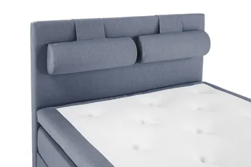 Lucky Komplett Sängpaket 140x200 Memory Slät Sänggavel  N - Nackkudde Stor Mörkblå - Products - Möbler - Säng - Kontinentalsäng