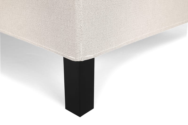 Lucky Komplett Sängpaket 140x200 Skum Slät Sänggavel - Beige - Products - Möbler - Säng - Kontinentalsäng