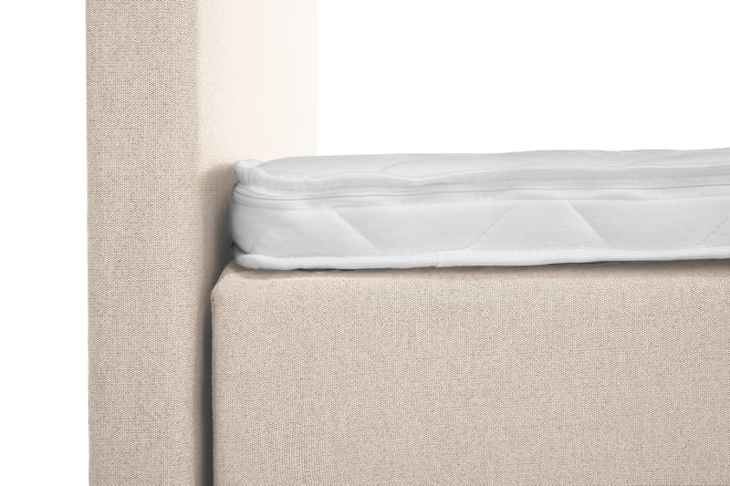 Lucky Komplett Sängpaket 140x200 Skum Slät Sänggavel - Beige - Products - Möbler - Säng - Kontinentalsäng