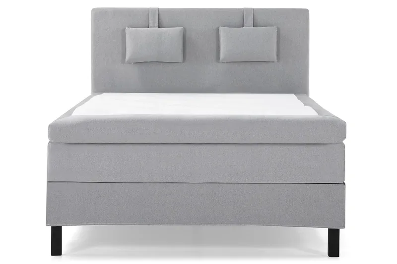 Lucky Komplett Sängpaket 140x200 Polyeter Slät, Nackkudde Liten Mellangrå