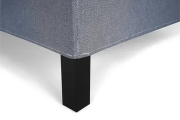 Lucky Komplett Sängpaket 160x200 Polyeter Slät Sänggavel - Mörkblå - Products - Möbler - Säng - Kontinentalsäng