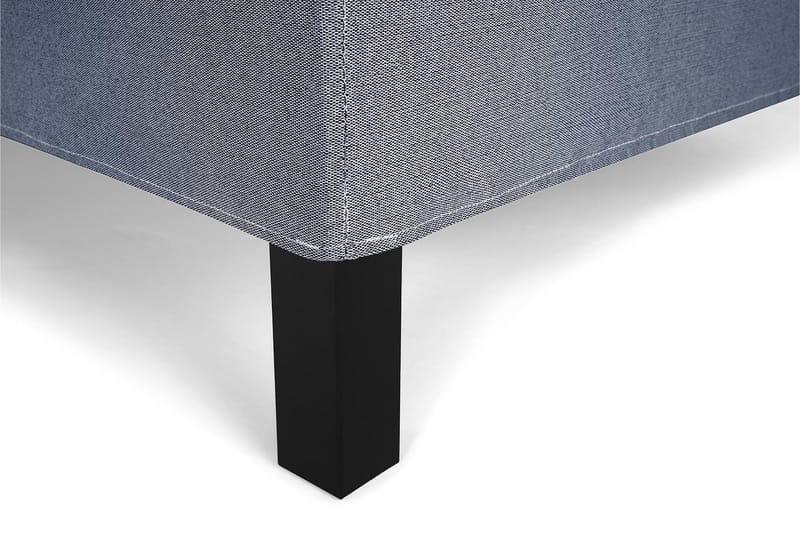 Lucky Komplett Sängpaket 160x200 Polyeter Slät Sänggavel - Mörkblå - Products - Möbler - Säng - Kontinentalsäng