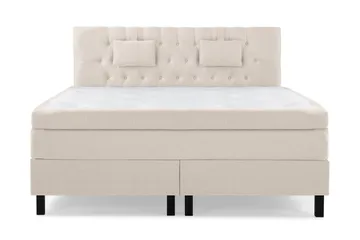 Lucky Diamant Sänggavel 180 cm - Beige