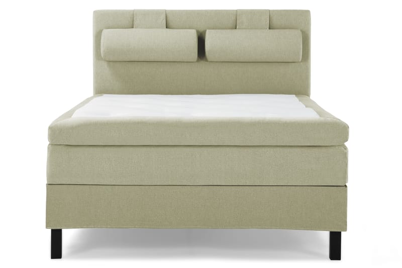 Lucky Sängpaket 140x200 Polyeter Slät Sänggavel, Nackkudde Stor Grön