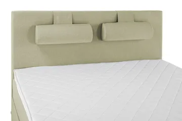 Lucky Sängpaket 150x200 SkumSlät Sänggavel Nackkudde - Nackkudde Stor Grön - Products - Möbler - Säng - Kontinentalsäng