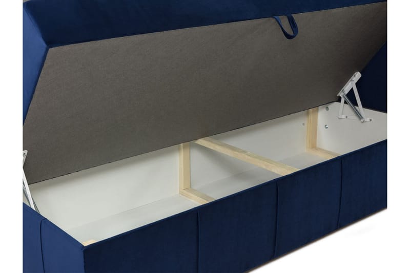 Lyckorna Kontinentalsäng 120x200 cm LED-belysning - Beige - Products - Möbler - Säng - Säng med förvaring