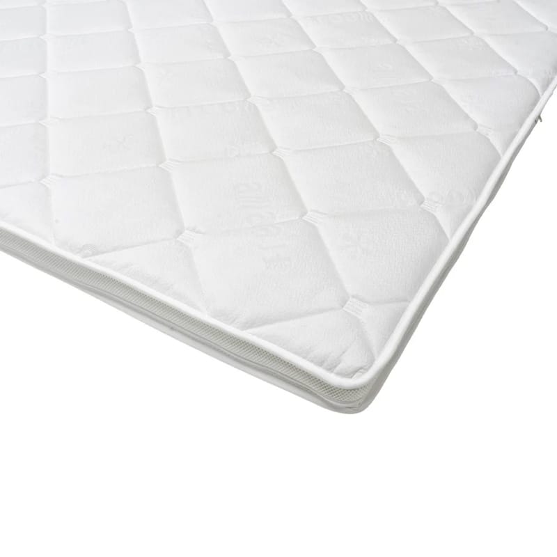 HVILA Duo Bäddmadrass Vändbar Sommar- & Vintersida,  160x200 cm – 7 cm Mjuk/Medium, Polyeterskum, Tvättbar Klädsel - Products - Möbler - Säng - Madrass - Bäddmadrass