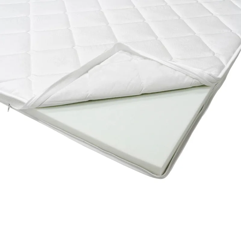 HVILA Duo Bäddmadrass Vändbar Sommar- & Vintersida,  180x200 cm – 7 cm Mjuk/Medium, Polyeterskum, Tvättbar Klädsel - Products - Möbler - Säng - Madrass - Bäddmadrass