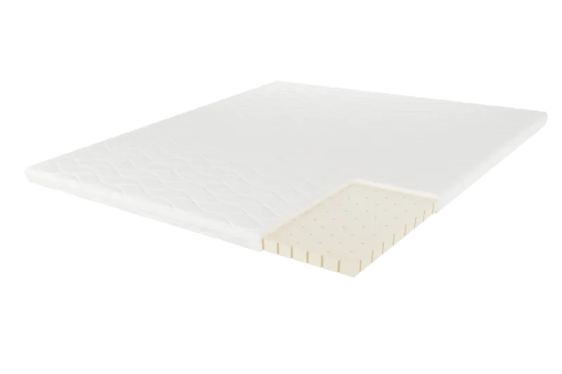 HVILA Latex Bäddmadrass i Punktelastisk Latex  180x200 cm – 7 cm Medium/Fast, Tvättbar Klädsel - Products - Möbler - Säng - Madrass - Bäddmadrass