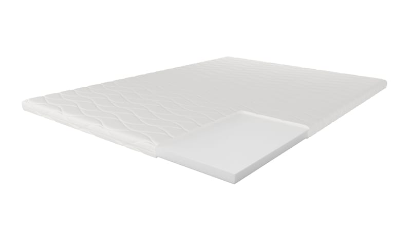 HVILA Memory Bäddmadrass med tryckavlastande memoryskum 120x200 cm - 7 cm Mjuk/Medium, Tvättbar klädsel - Products - Möbler - Säng - Madrass - Bäddmadrass