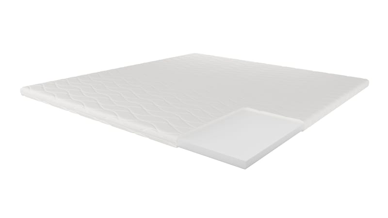 HVILA Memory Bäddmadrass med tryckavlastande memoryskum 160x200 cm - 7 cm Mjuk/Medium, Tvättbar klädsel - Products - Möbler - Säng - Madrass - Bäddmadrass