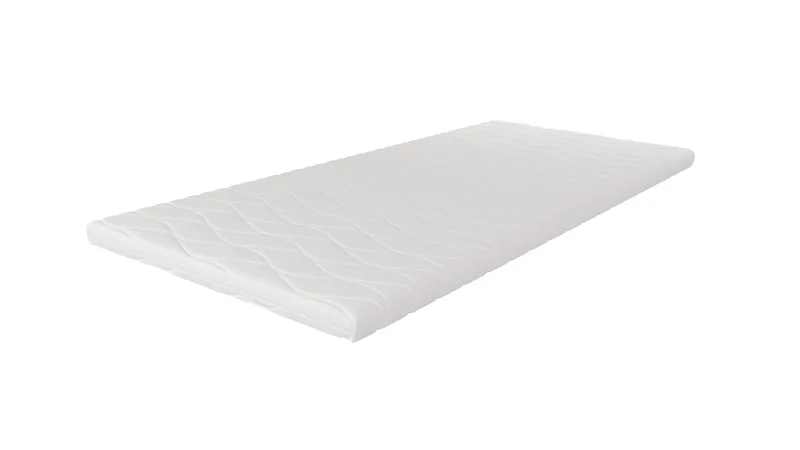 HVILA Memory Bäddmadrass med tryckavlastande memoryskum 90x200 cm - 7 cm Mjuk/Medium, Tvättbar klädsel