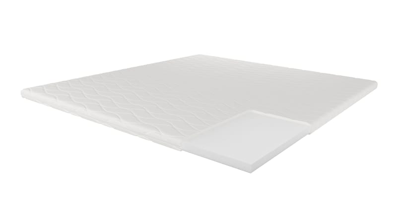 HVILA Polyeterskum Bäddmadrass 160x200 cm – 7 cm Mjuk/Medium med Tvättbar Klädsel - Products - Möbler - Säng - Madrass - Skummadrass