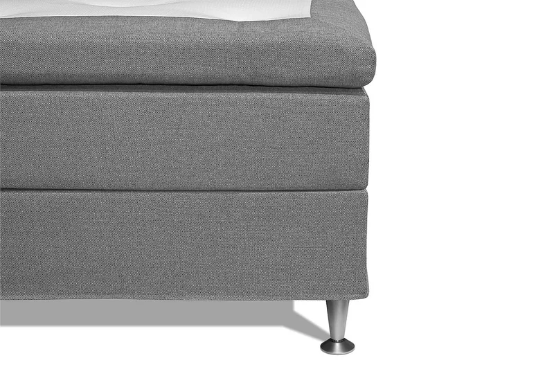 Meja Kontinentalsäng 140x200 - Ljusgrå - Products - Möbler - Säng - Kontinentalsäng