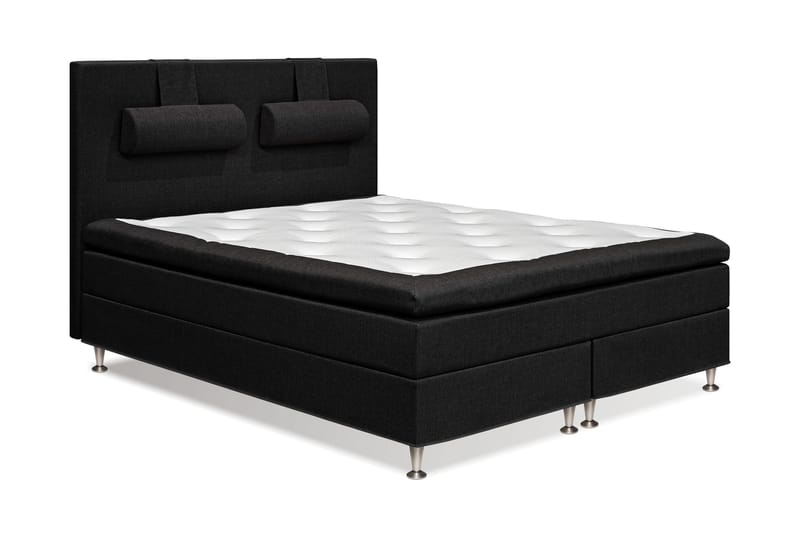 Meja Sängpaket 160x200 - Svart - Products - Möbler - Säng - Kontinentalsäng