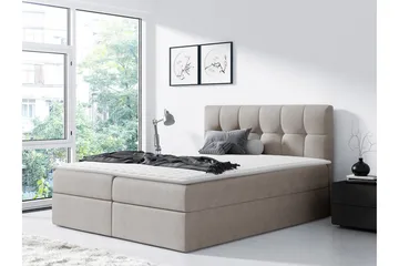 Neitisuanto Sängpaket Kontinentalsäng 140x200 cm - Beige - Products - Möbler - Säng - Komplett sängpaket