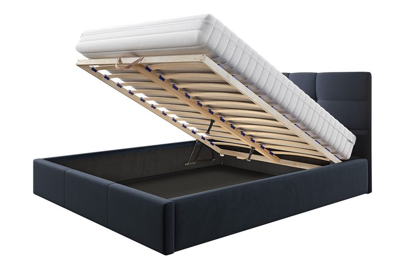 Nieres Förvaringssäng 140x200cm - Mörkgrå - Products - Möbler - Säng - Säng med förvaring