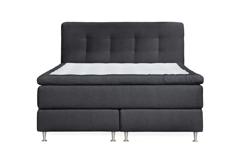 Oslo Lyx Sängpaket 180 knappar loop 20, Svart