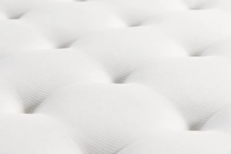 Oslo Lyx Sängpaket Boucle 120x200 Djuphäftad gavel - Grå - Products - Möbler - Säng - Kontinentalsäng